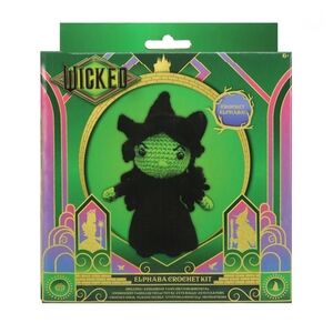 NWT Wicked Elphaba DIY Crochet Kit 6-7" Plush Doll Figure Collectible Gift Ready